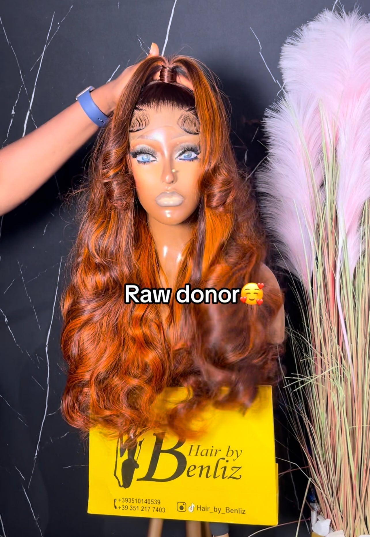 Sdd virgin donor hair