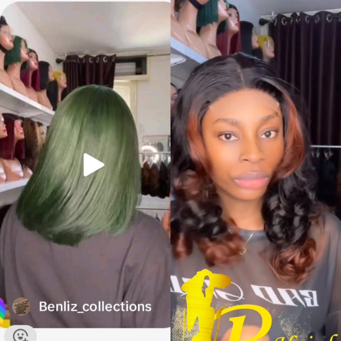 Sdd bone straight and bounce curls