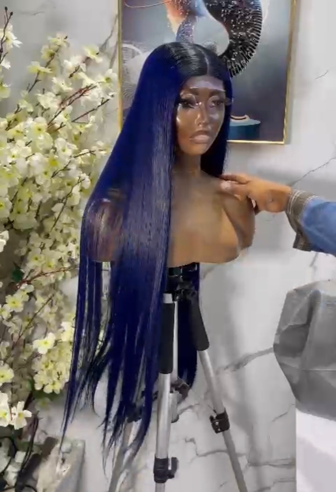 Ombré blue 36inches