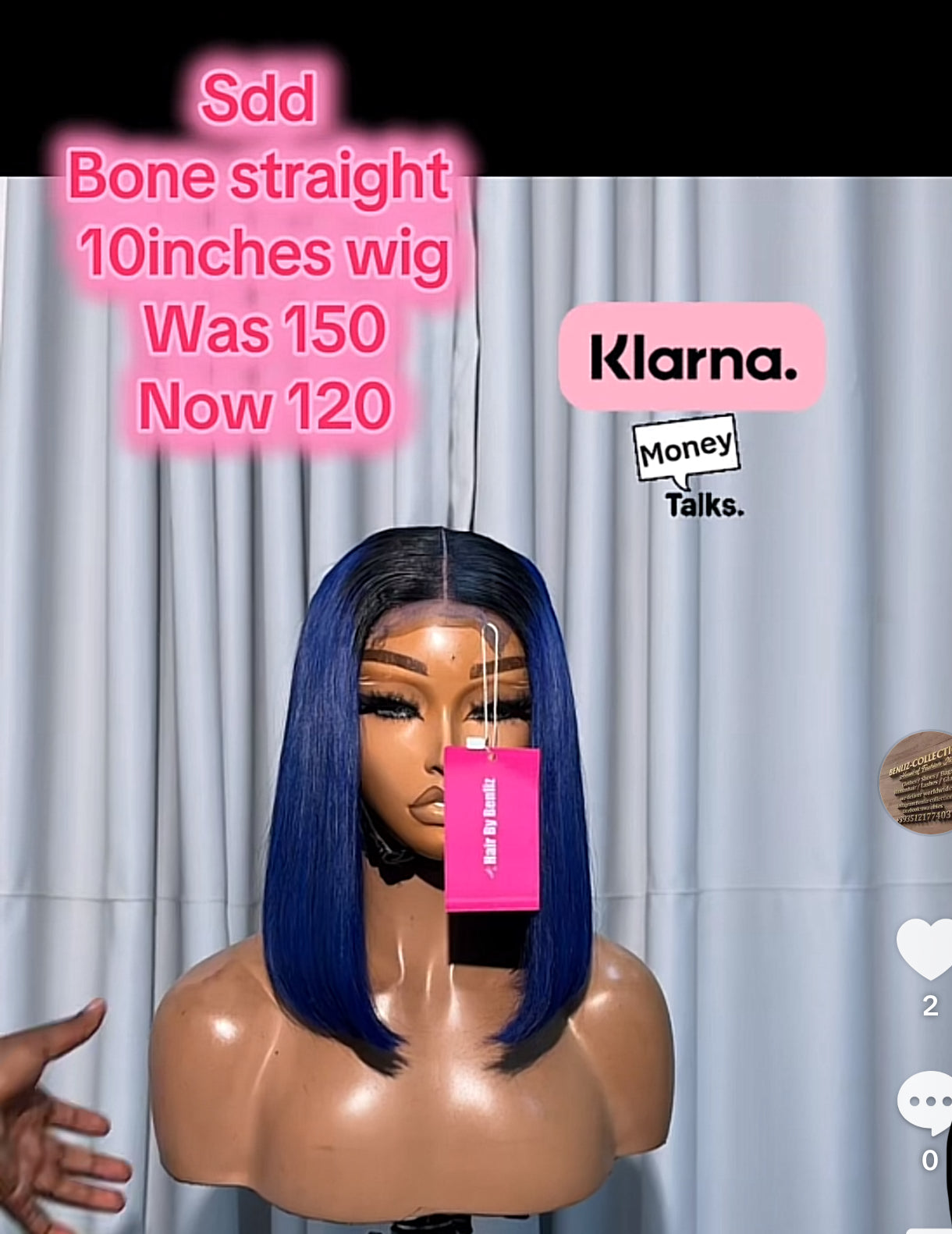 Bone straight 10”