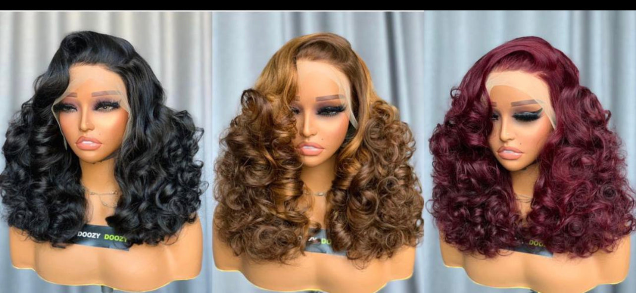 Bouncy wig