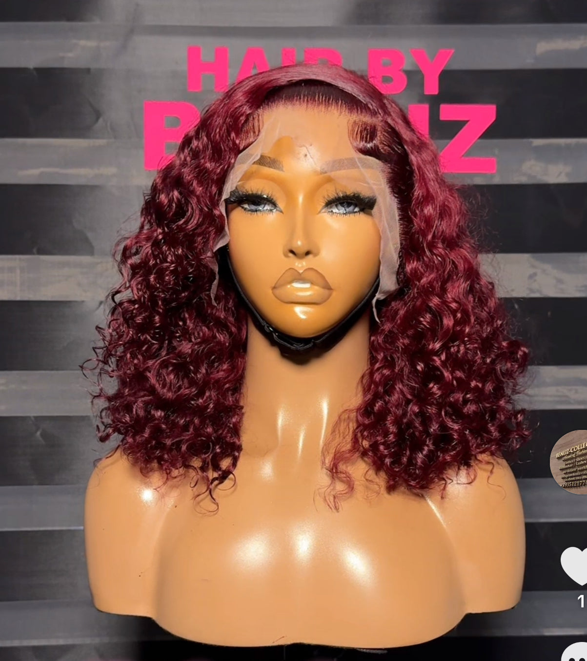 Full frontal wig