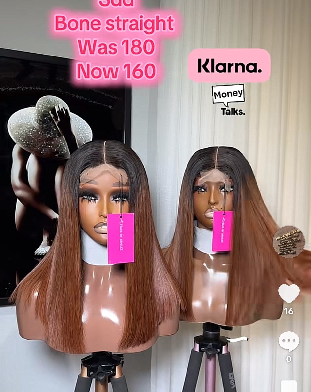 Sdd bone straight 16”