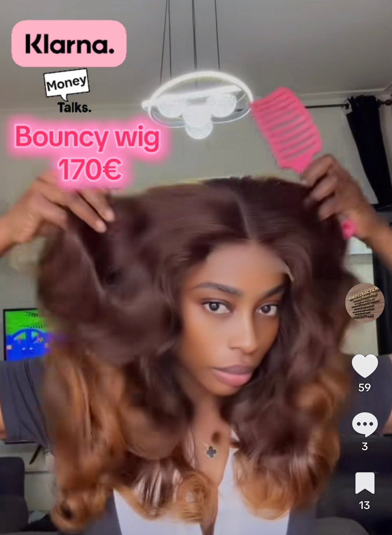 Bouncy wavy