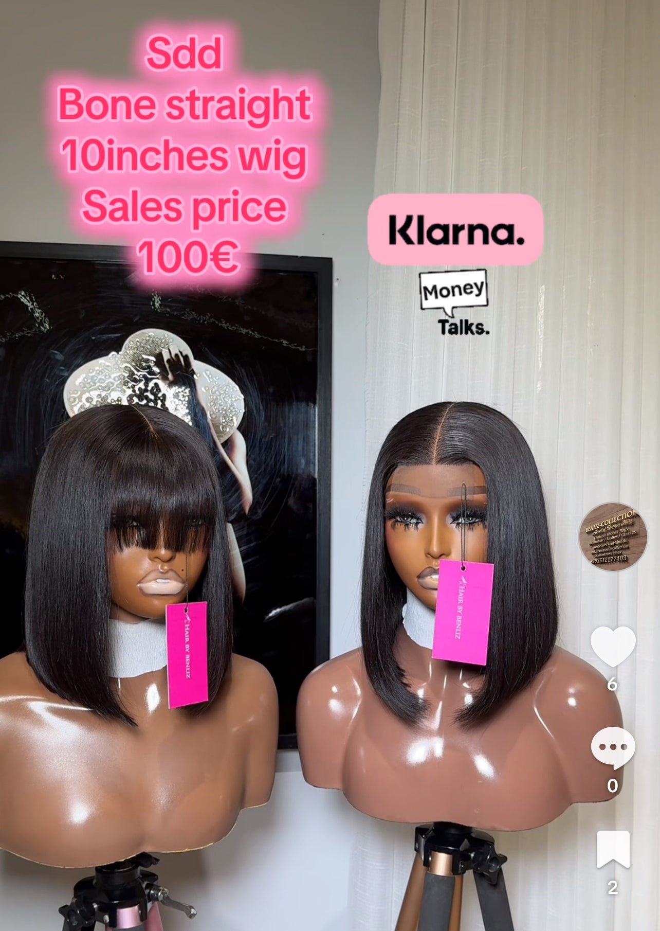 Sdd bone straight 10inches