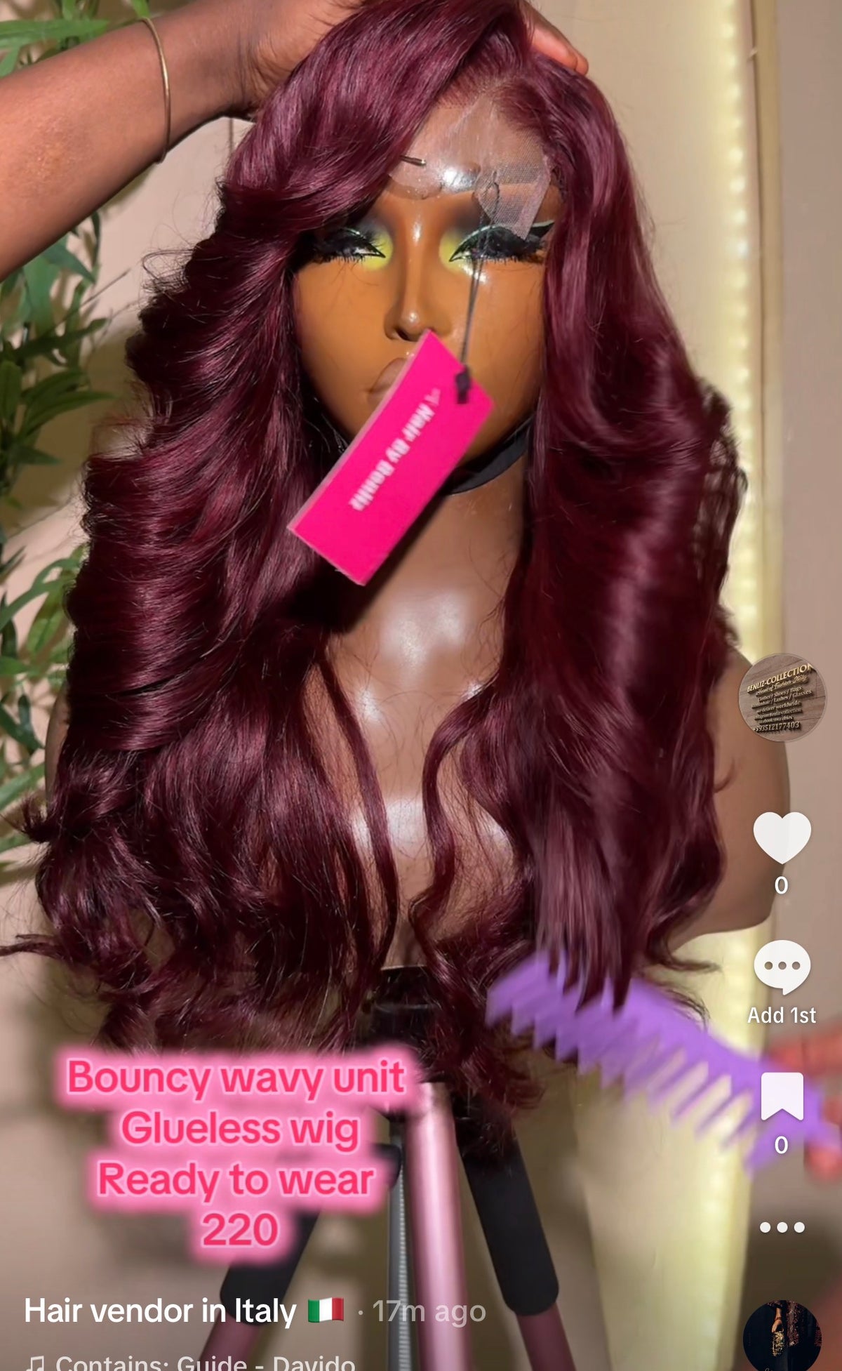 Bouncy wavy unit