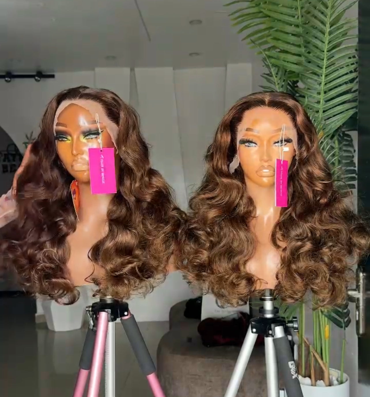 Full frontal wig