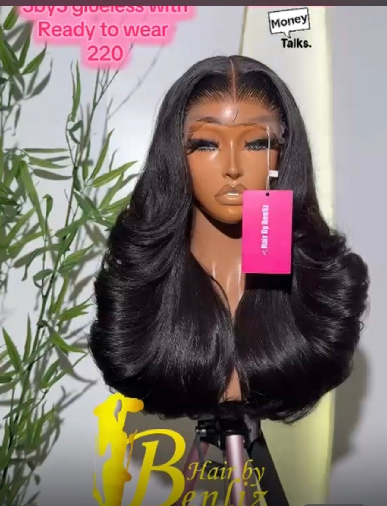 5by5 glueless wig