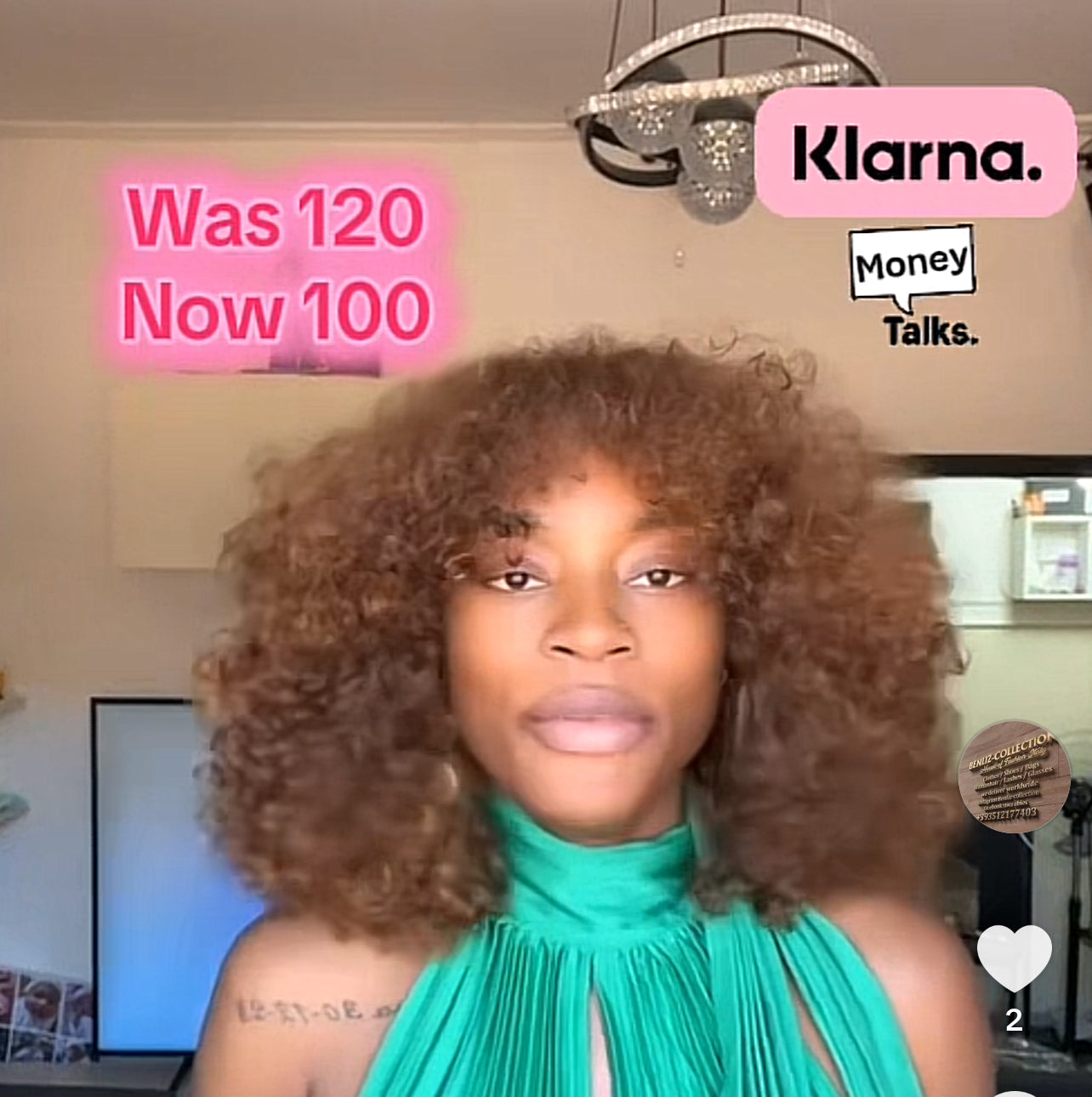 Fringe wig