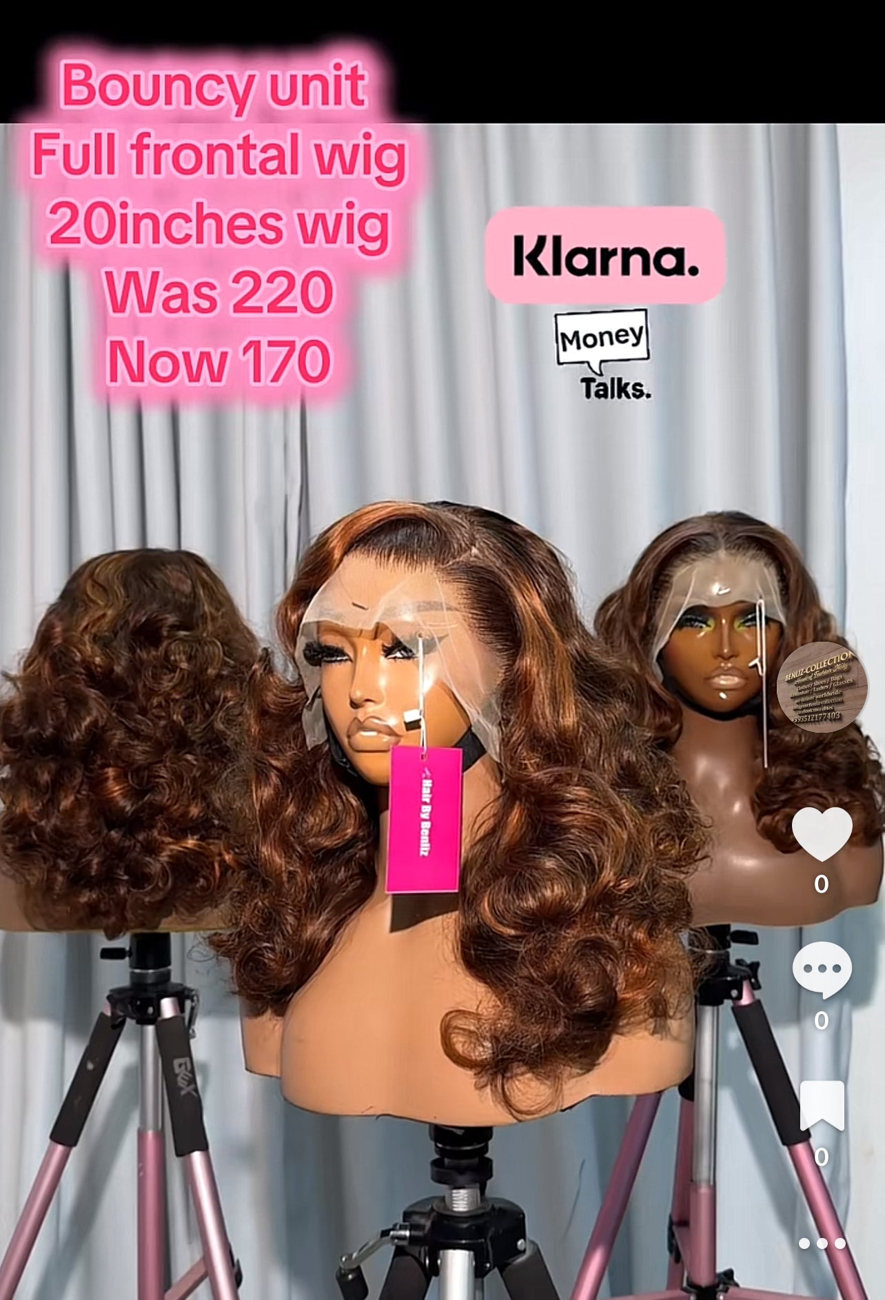 Full frontal wig