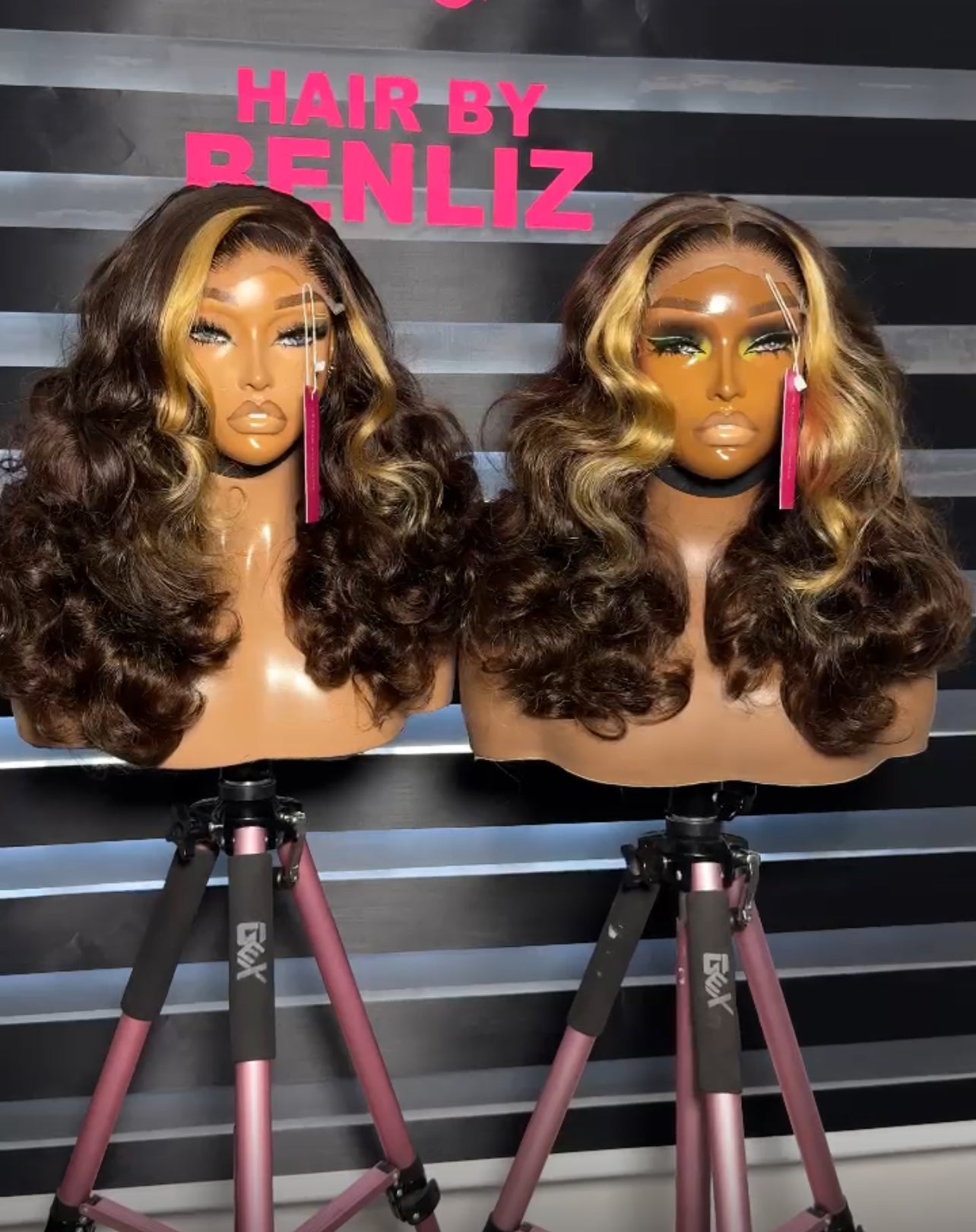 Bouncy wig 5by5 closure