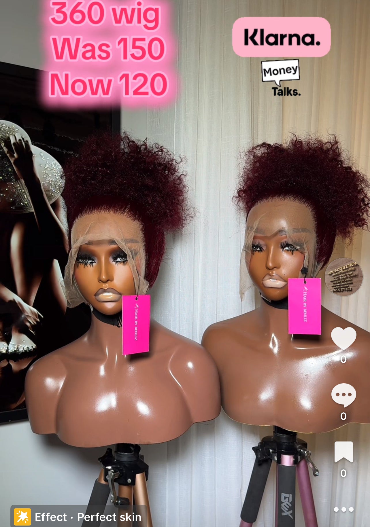 360 wig 16”
