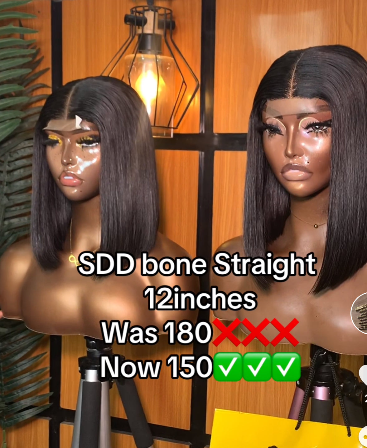 12 inches sdd bone straight