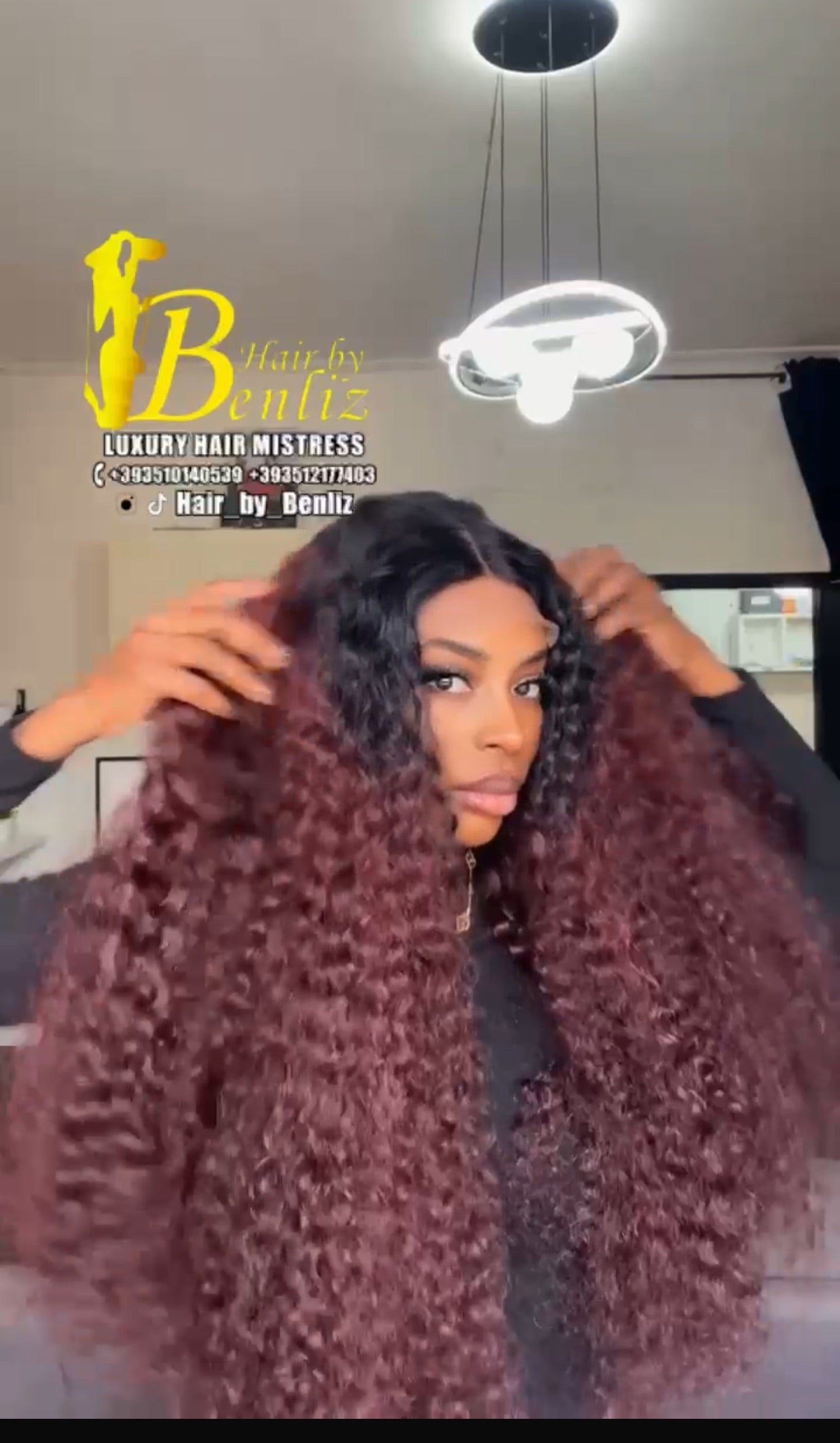 Water curls 30inches