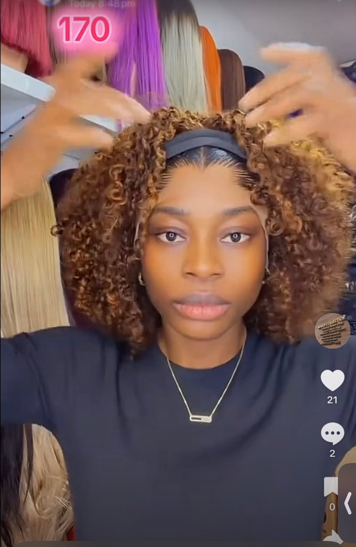 Band wig