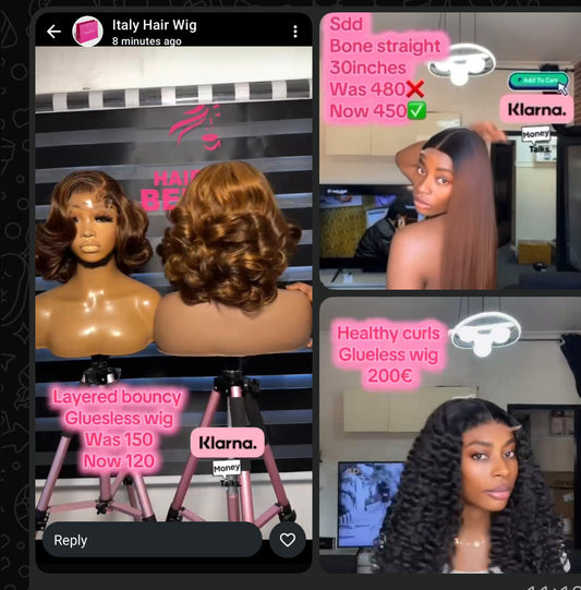 3 wigs
