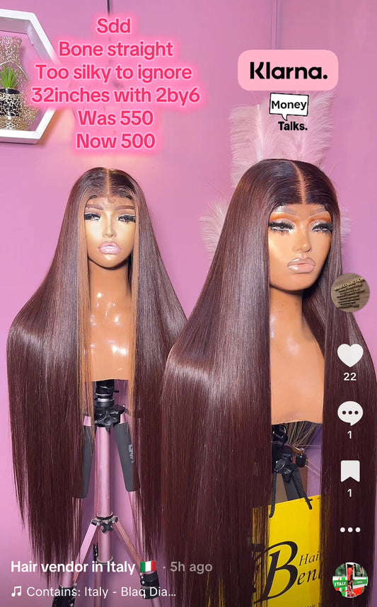 Sdd bone straight 32”