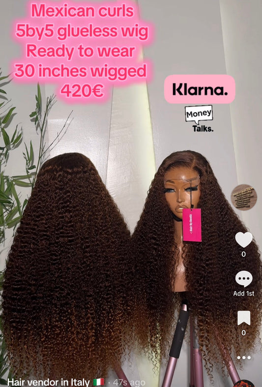 Mexican curls 30”