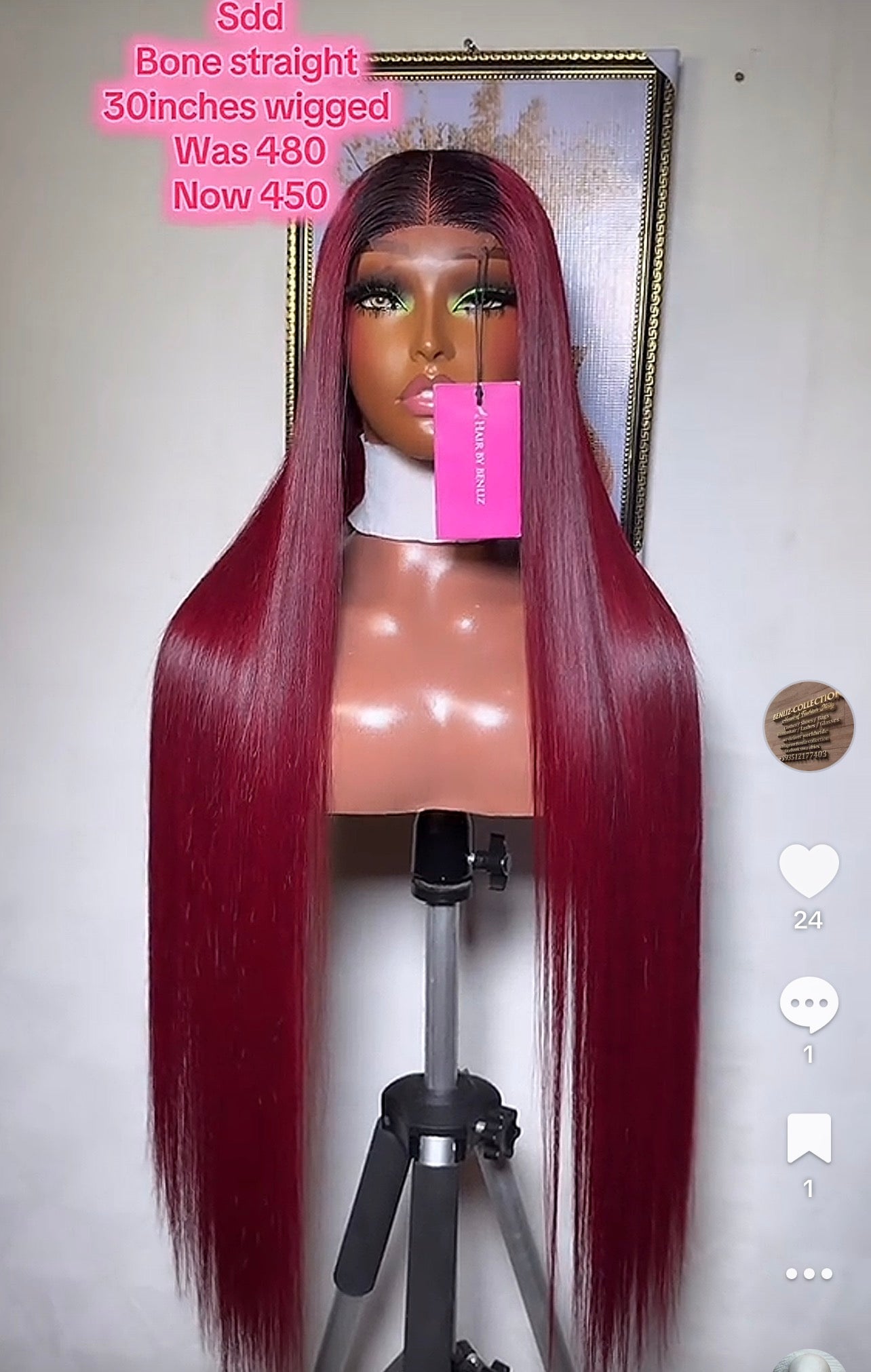 Sdd bone straight 30”