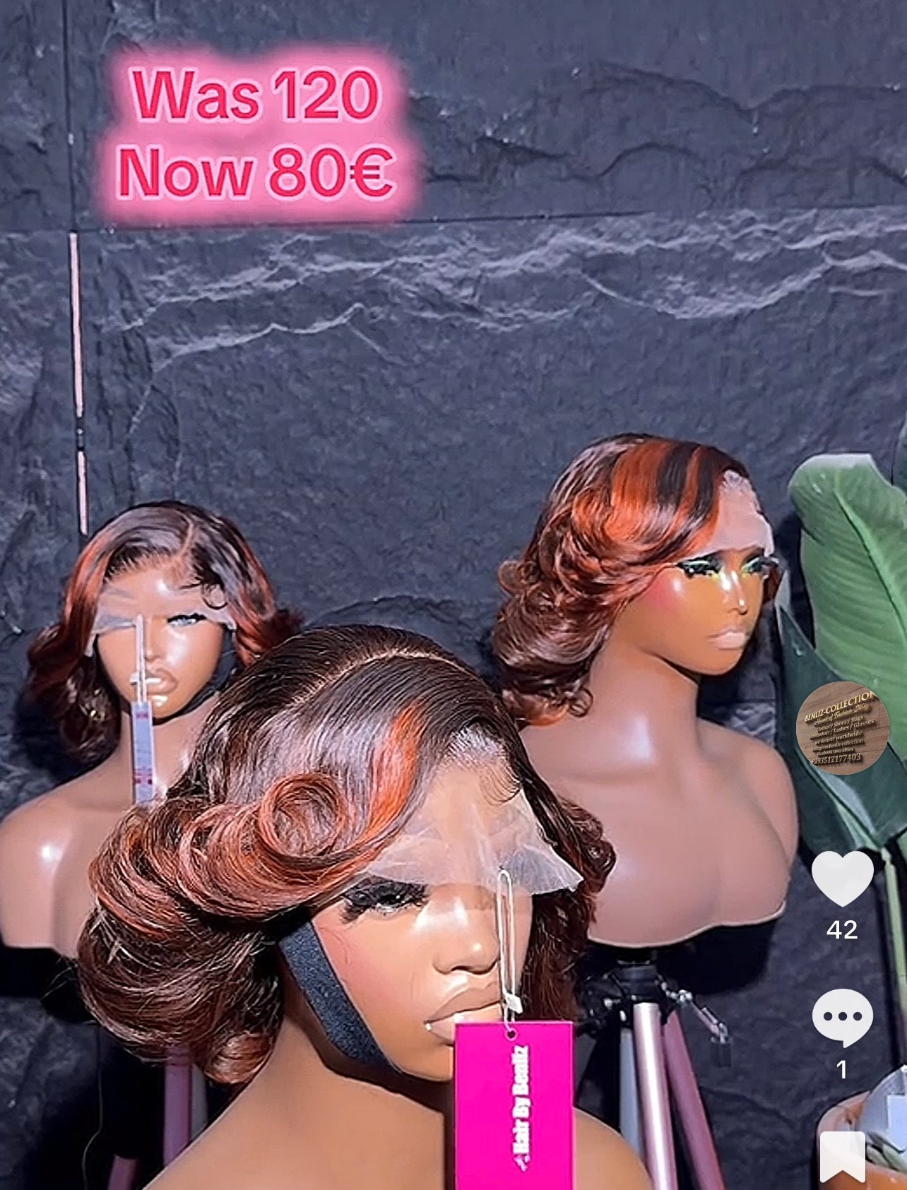 Glueless wig