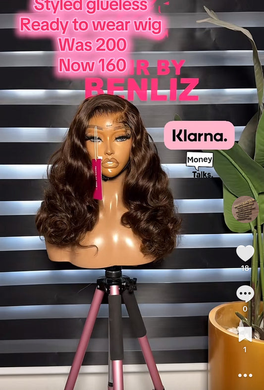 Gluesless wig