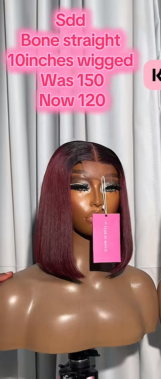 Sdd bone straight 10”