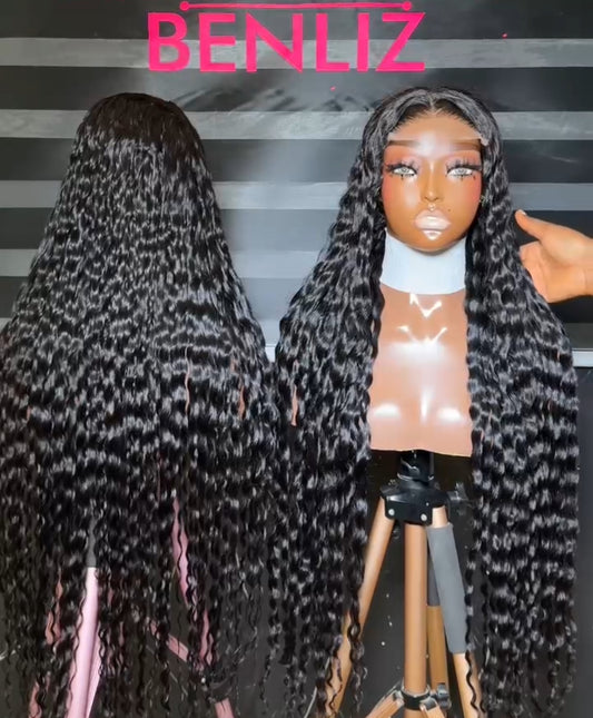 Cambodia wave 30inches 5b5 hd lace glueless
