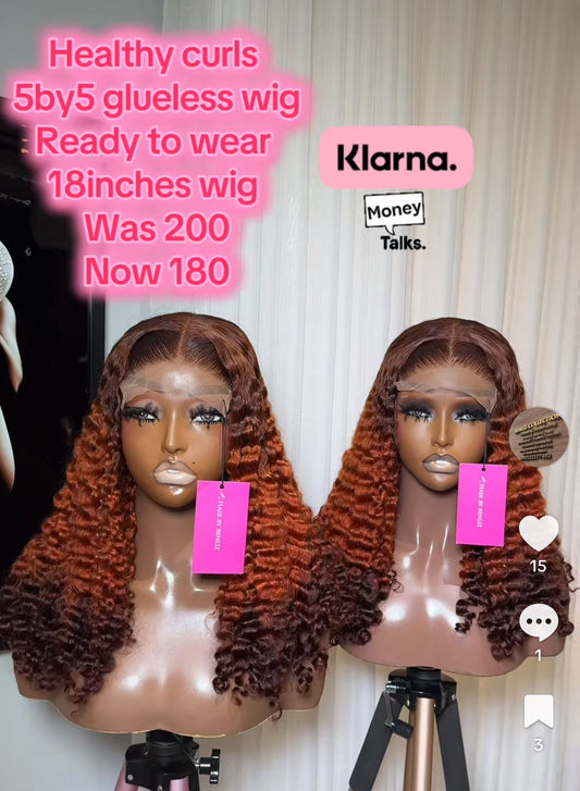 Healthy curls 18inches