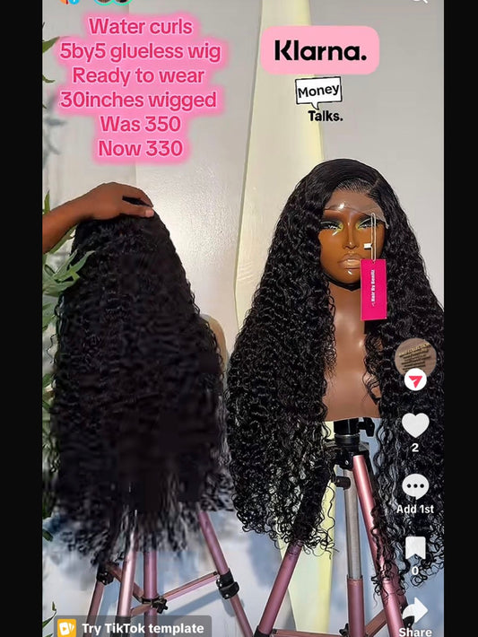 Water curl 30”