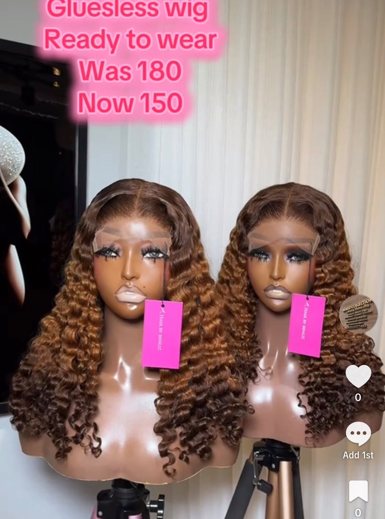Glueless wig