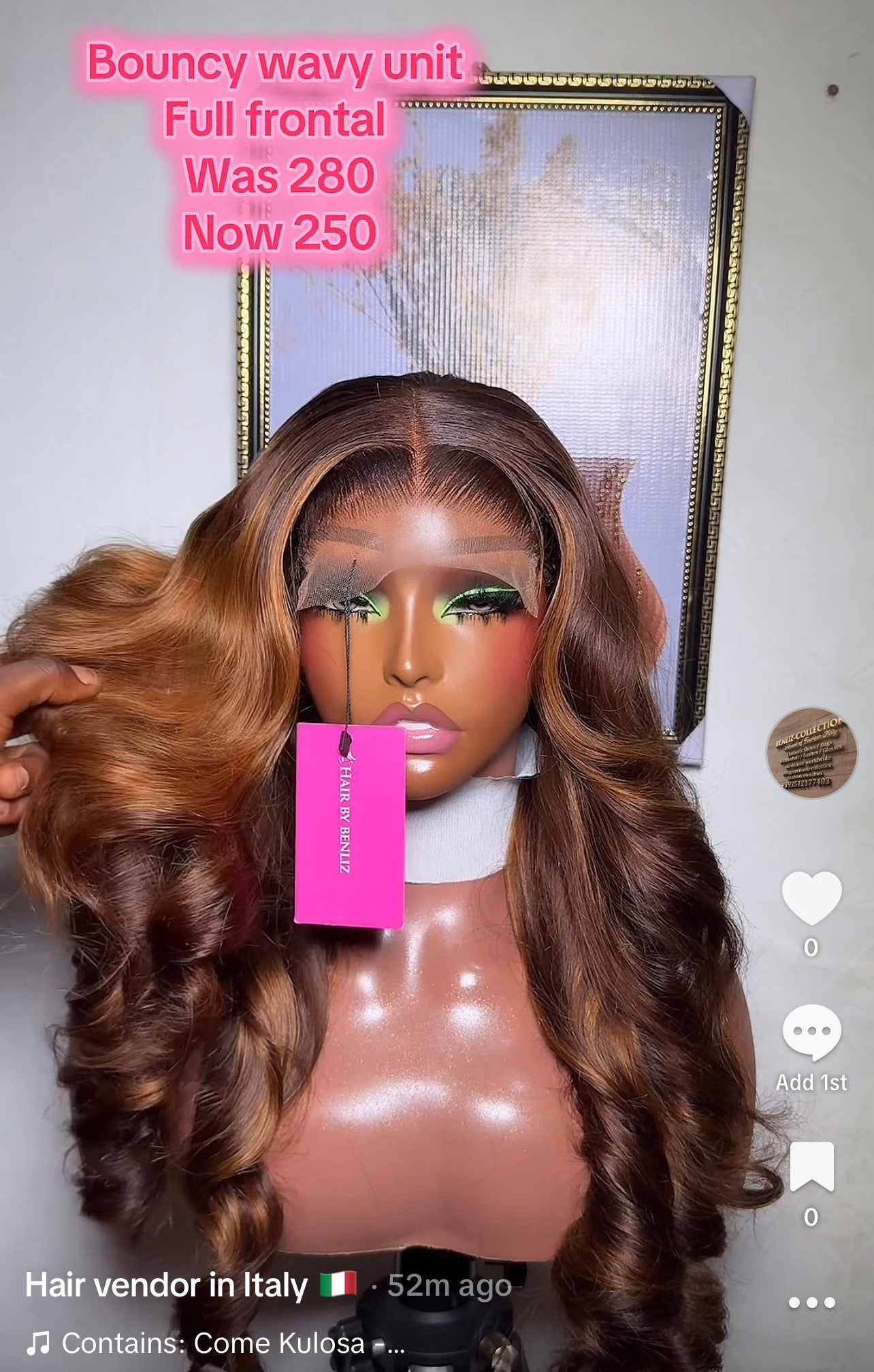 Bouncy wavy