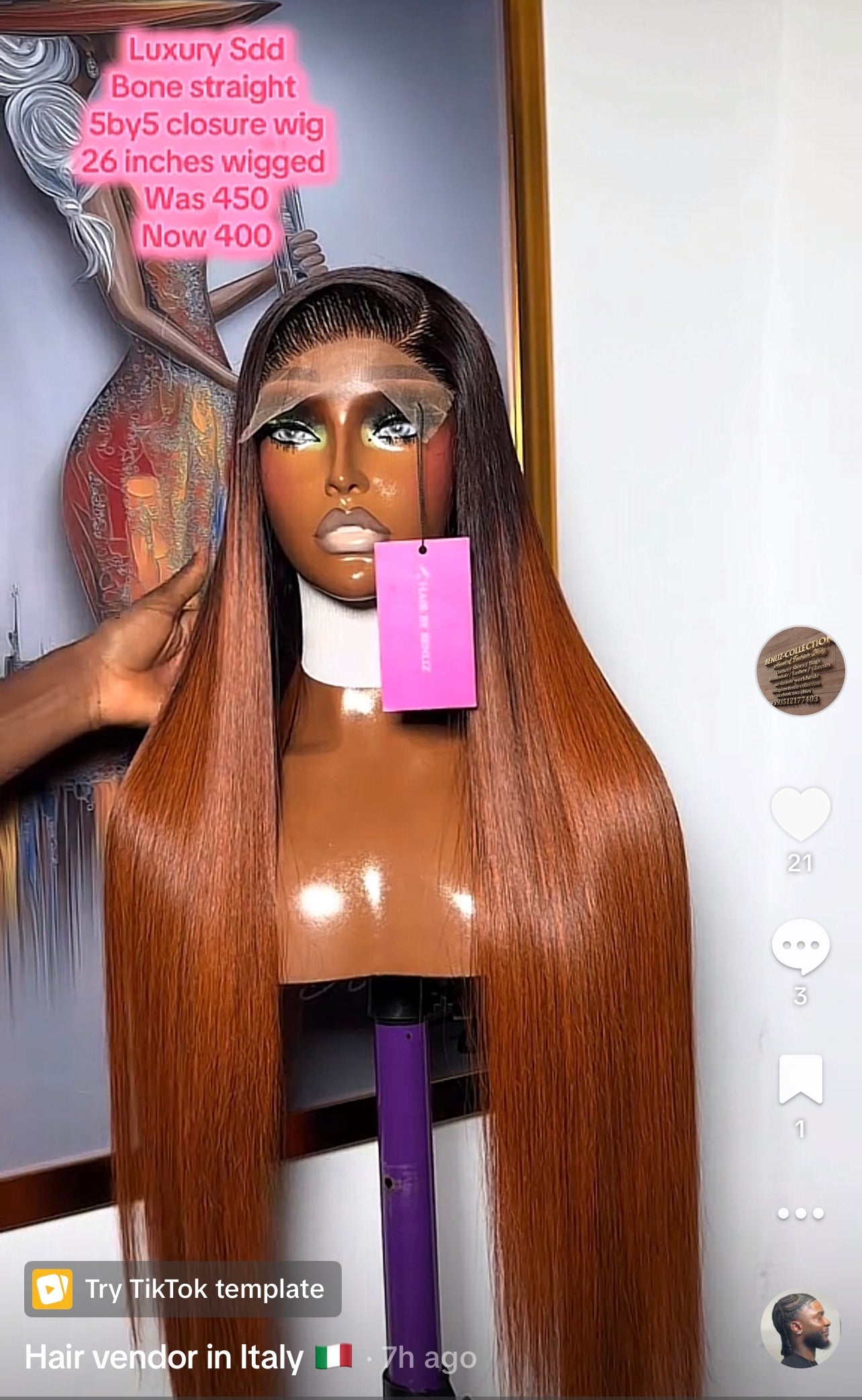 Luxury sdd bone straight 26” 5by5 closure