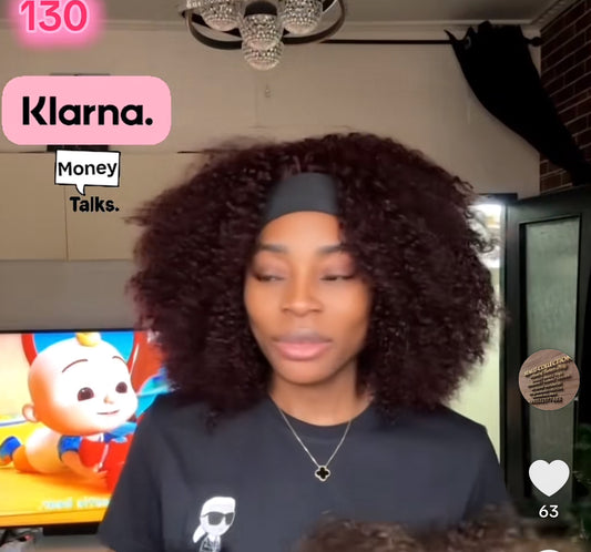 Head band burgundy color