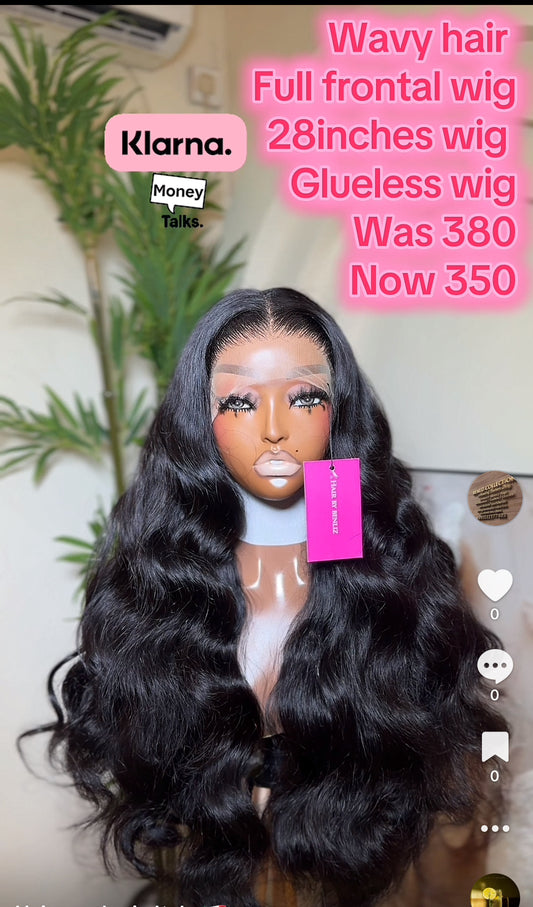 Wavy hair 28”