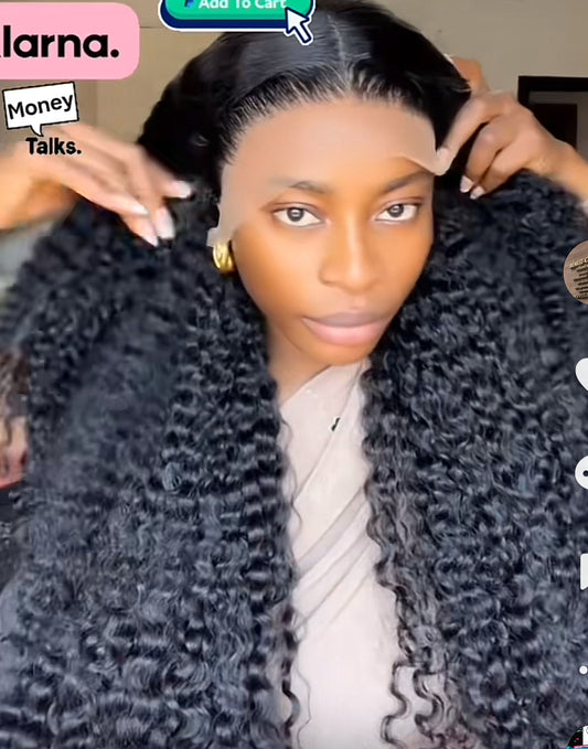 Full frontal healthy curls 32”