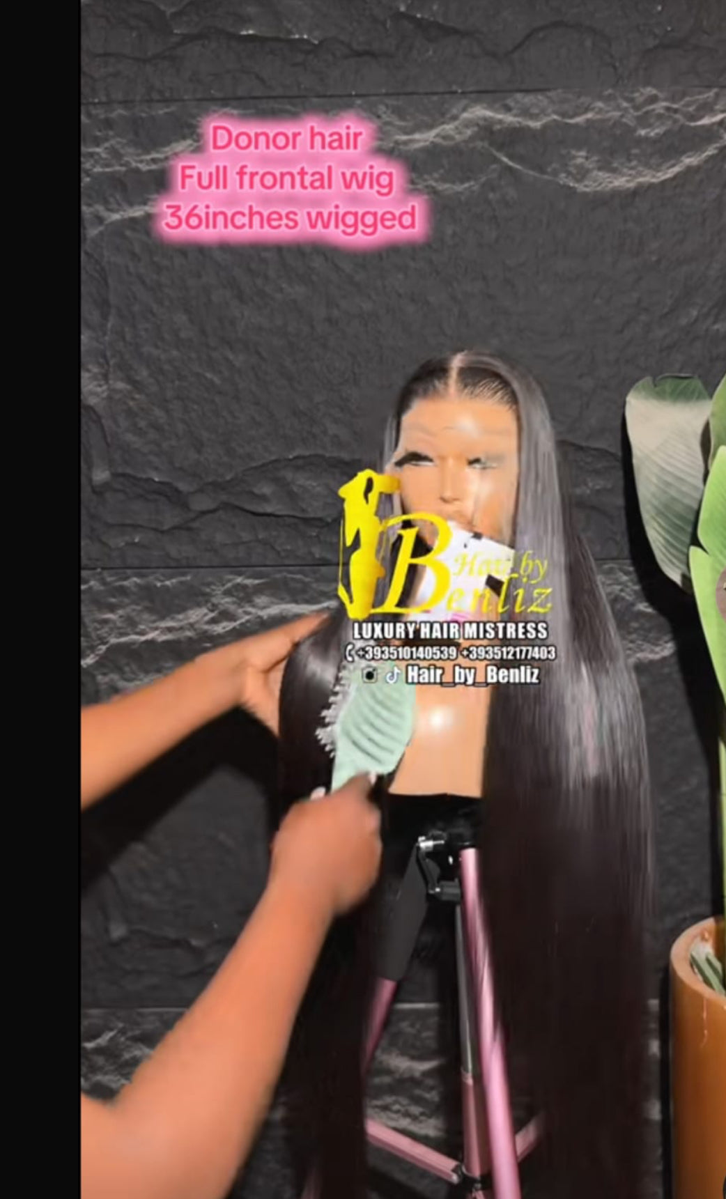 Donor bone straight 36” full frontal