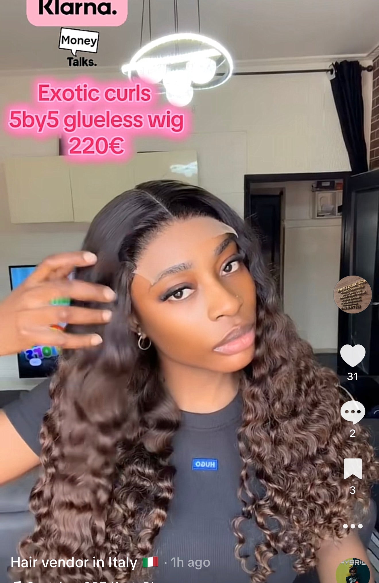 Exotic curls