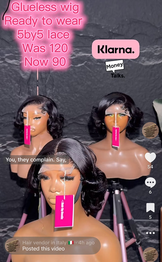 Glueless wig