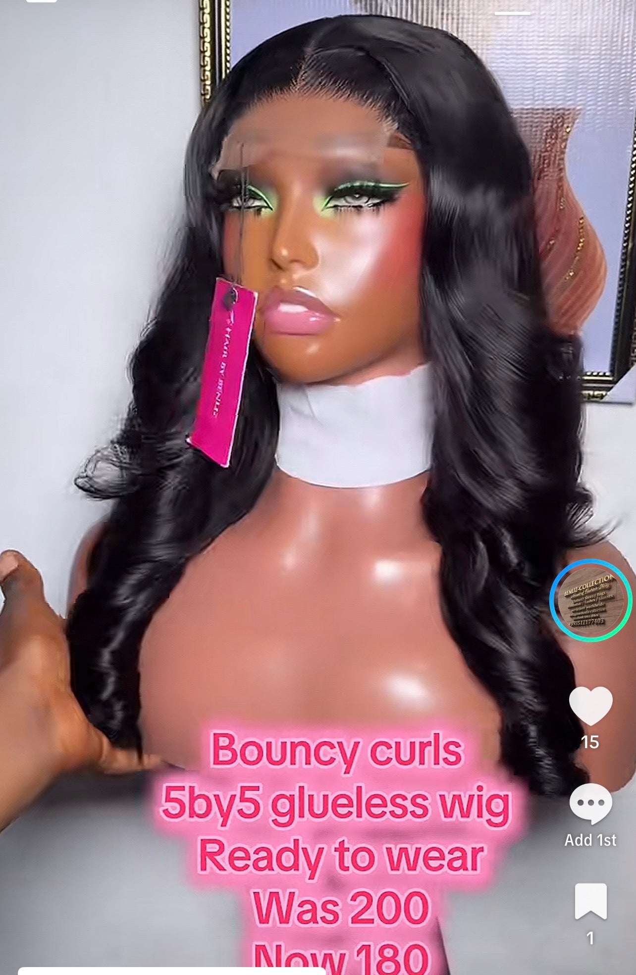 Bouncy wavy