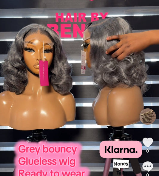 Grey bouncy