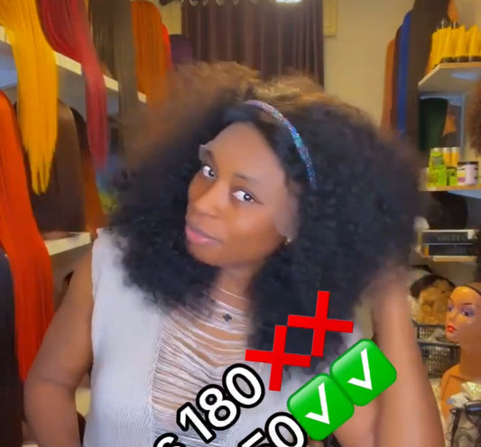 Full frontal wig