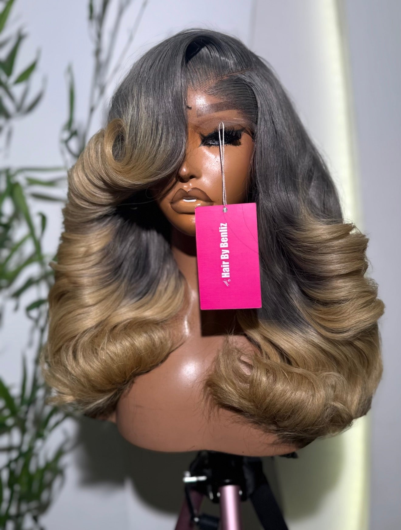 Donor hair 5by5 glueless wig Ready