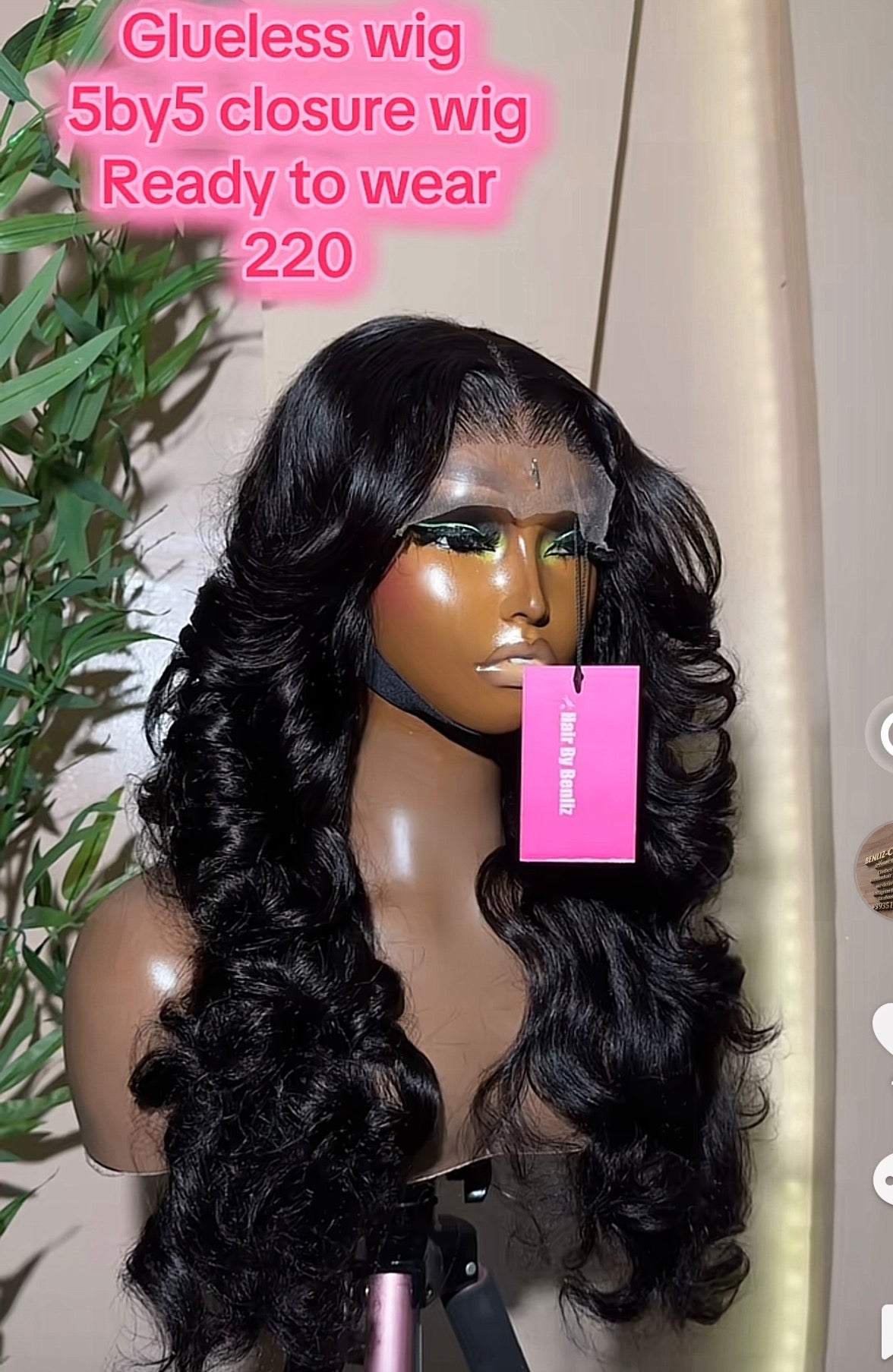 Glueless wig 5by5 glueless