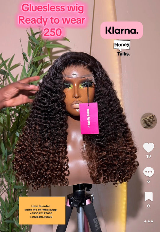 Ready to wear wig glueless