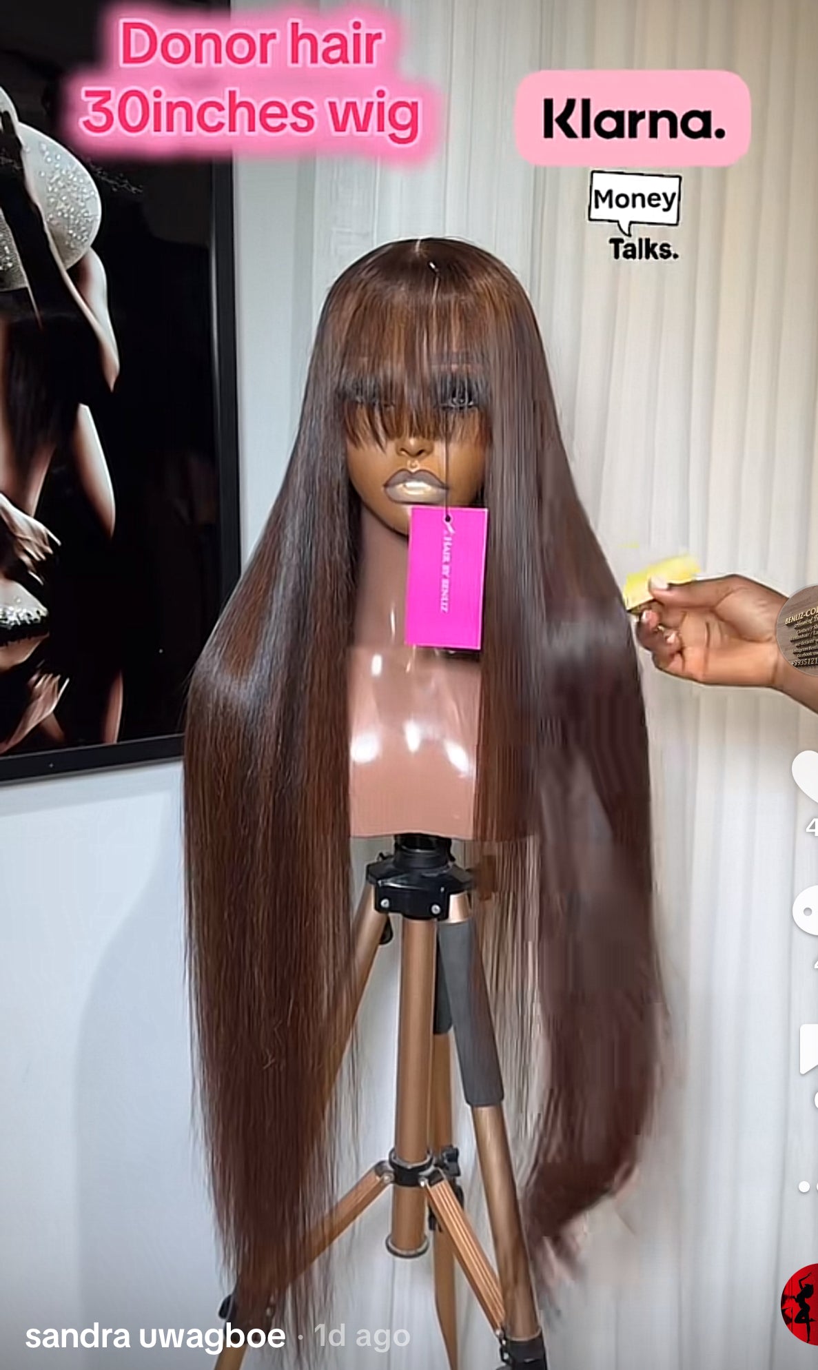 Donor wig 30”