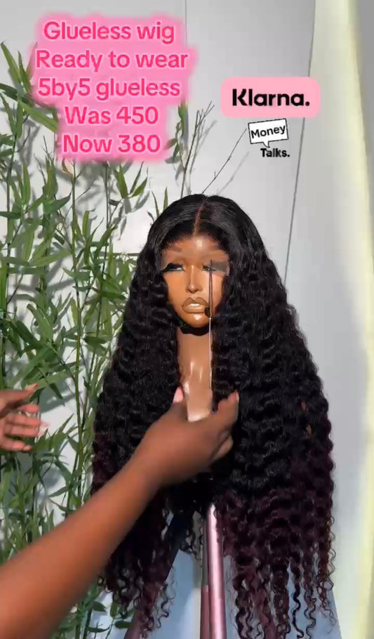Cambodia curls 30” 5by5 glueless