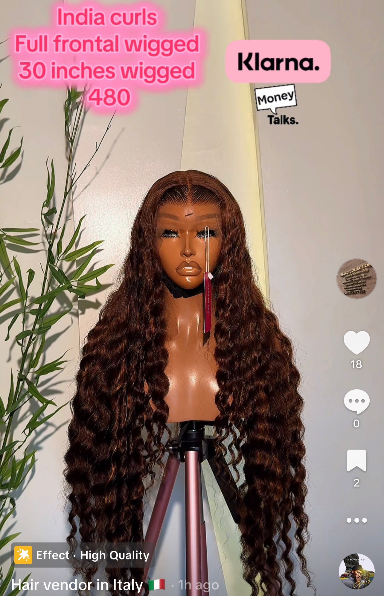 India curls 30”