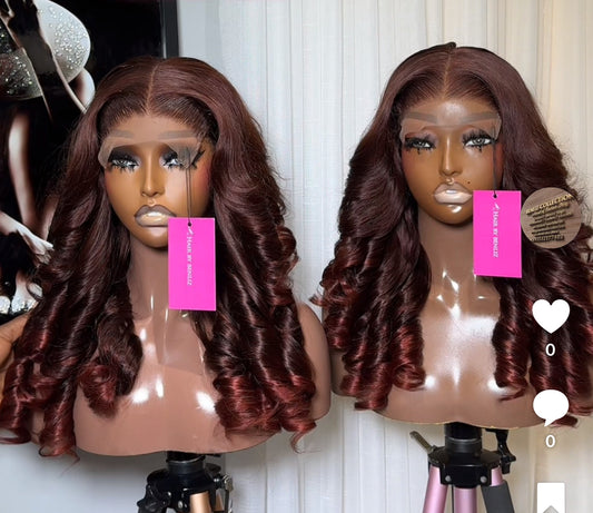 Bouncy wig