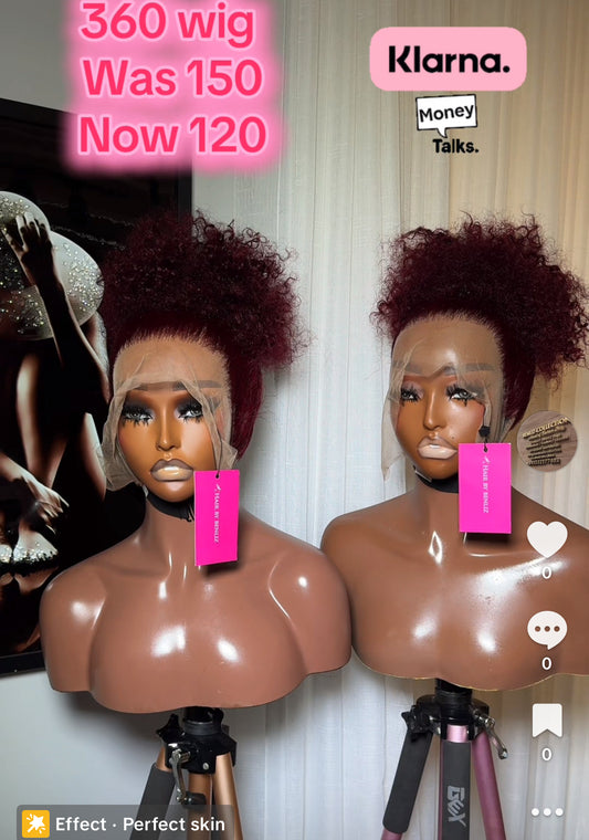 360 wig 16”