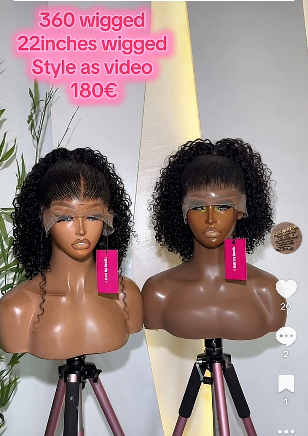 360 wig 22”
